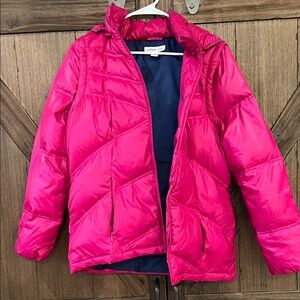 Coldwater Creek Fuchsia Puffer Jacket/Vest